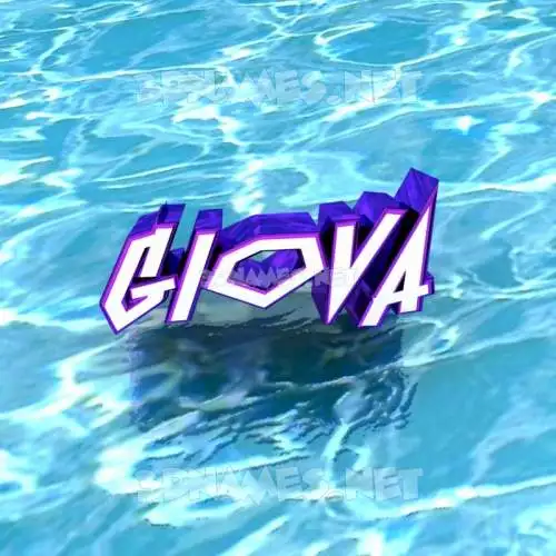 giova in Water style - 3D name wallpaper giova in Water style - 3D name wallpaper
