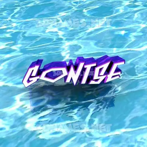 gontse in Water style - 3D name wallpaper gontse in Water style - 3D name wallpaper