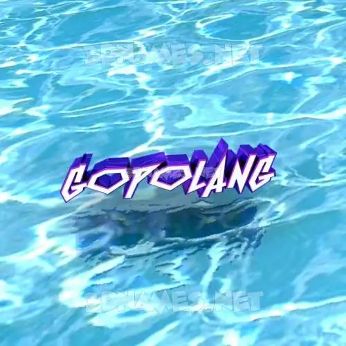 gopolang in Water style - 3D name wallpaper gopolang in Water style - 3D name wallpaper