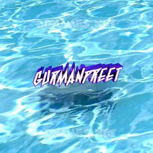 gurmanpreet in Water style - 3D name wallpaper gurmanpreet in Water style - 3D name wallpaper