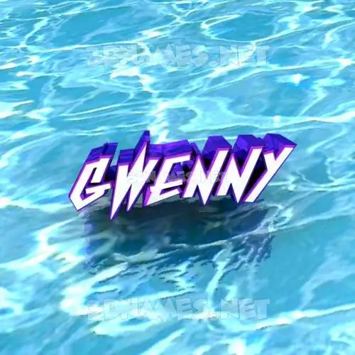 gwenny in Water style - 3D name wallpaper gwenny in Water style - 3D name wallpaper