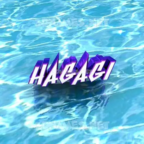 hagagi in Water style - 3D name wallpaper hagagi in Water style - 3D name wallpaper