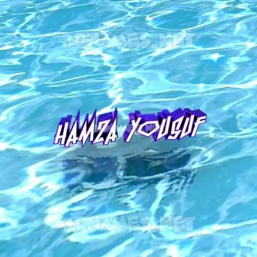 hamza yousuf in Water style - 3D name wallpaper hamza yousuf in Water style - 3D name wallpaper