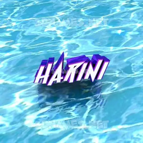 harini in Water style - 3D name wallpaper harini in Water style - 3D name wallpaper