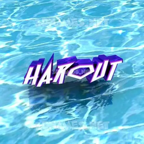 harout in Water style - 3D name wallpaper harout in Water style - 3D name wallpaper