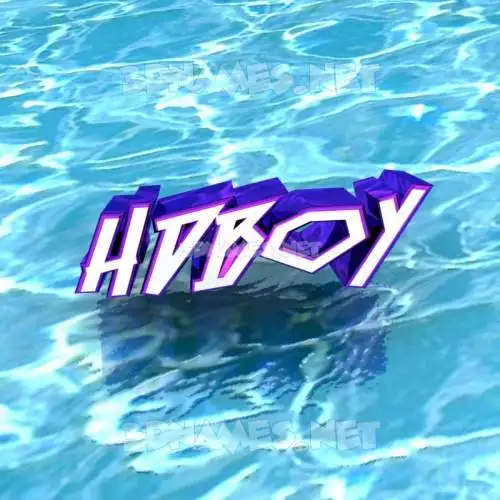 hdboy in Water style - 3D name wallpaper hdboy in Water style - 3D name wallpaper