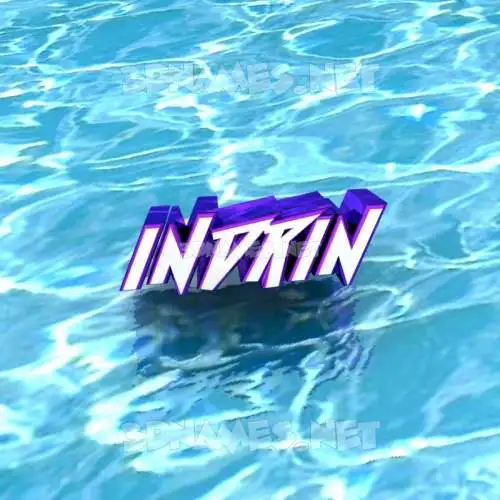 indrin in Water style - 3D name wallpaper indrin in Water style - 3D name wallpaper