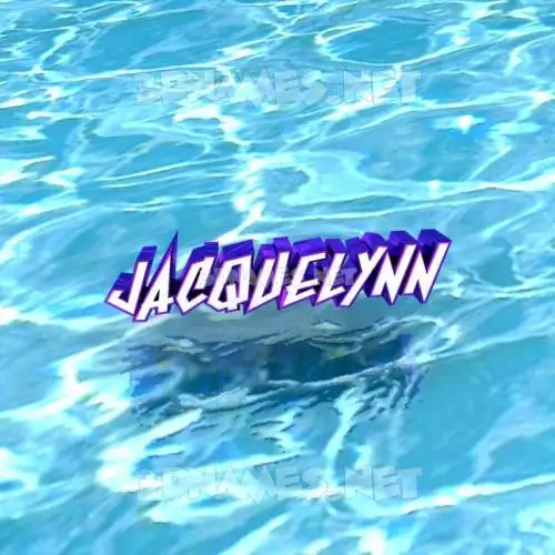 jacquelynn in Water style - 3D name wallpaper jacquelynn in Water style - 3D name wallpaper