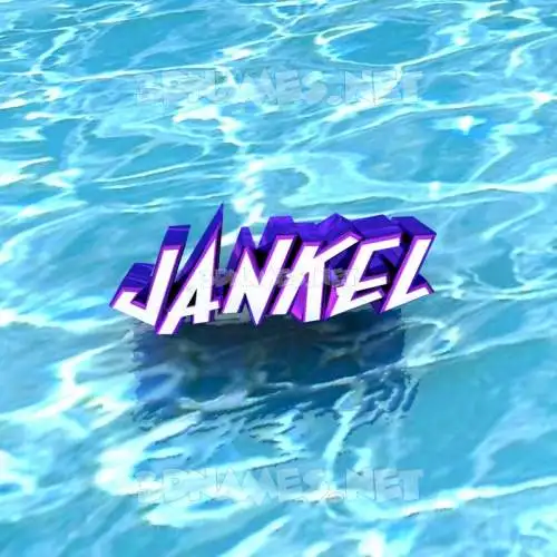 jankel in Water style - 3D name wallpaper jankel in Water style - 3D name wallpaper