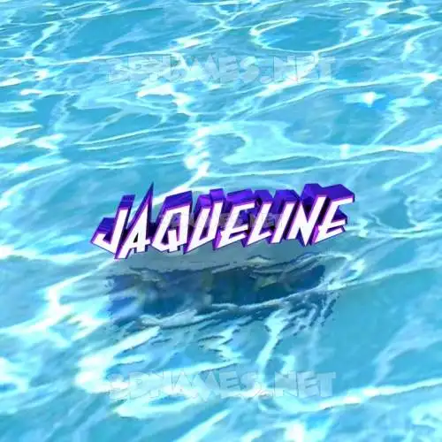 jaqueline in Water style - 3D name wallpaper jaqueline in Water style - 3D name wallpaper