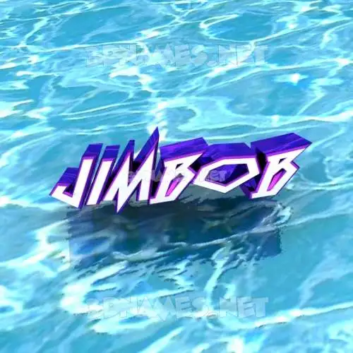 jimbob in Water style - 3D name wallpaper jimbob in Water style - 3D name wallpaper