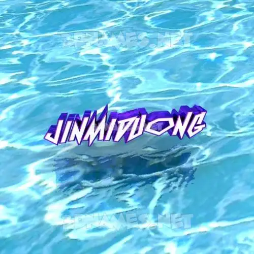 jinmiduong in Water style - 3D name wallpaper jinmiduong in Water style - 3D name wallpaper