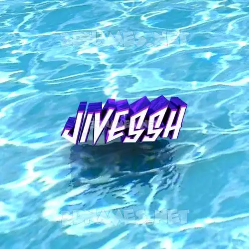 jivessh in Water style - 3D name wallpaper jivessh in Water style - 3D name wallpaper
