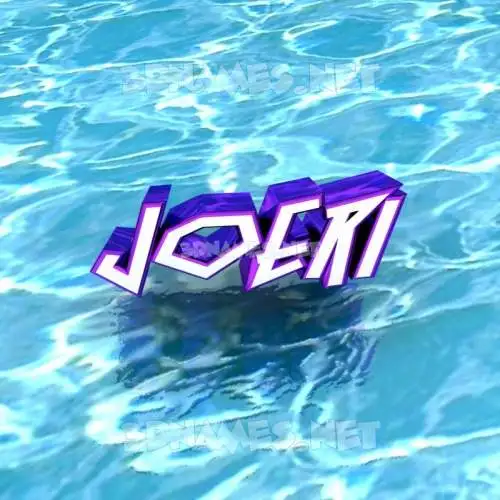 joeri in Water style - 3D name wallpaper joeri in Water style - 3D name wallpaper