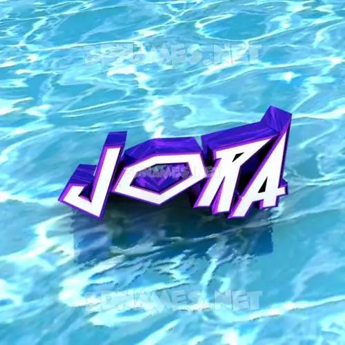 jora in Water style - 3D name wallpaper jora in Water style - 3D name wallpaper