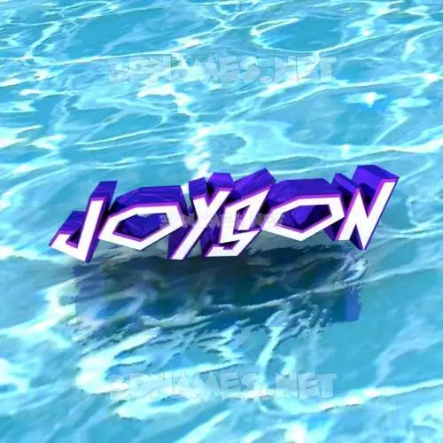 joyson in Water style - 3D name wallpaper joyson in Water style - 3D name wallpaper