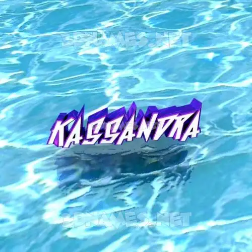 kassandra in Water style - 3D name wallpaper kassandra in Water style - 3D name wallpaper