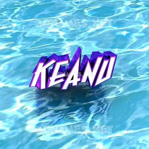 keanu in Water style - 3D name wallpaper keanu in Water style - 3D name wallpaper