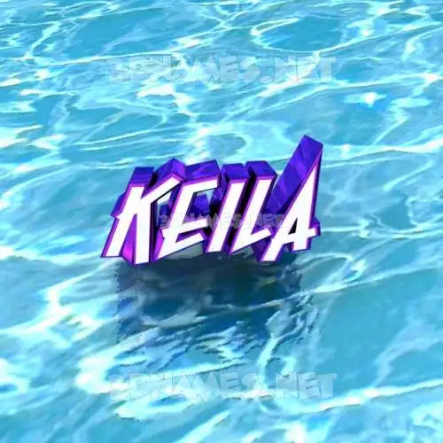 keila in Water style - 3D name wallpaper keila in Water style - 3D name wallpaper