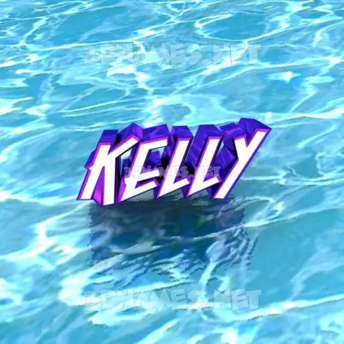 kelly in Water style - 3D name wallpaper kelly in Water style - 3D name wallpaper