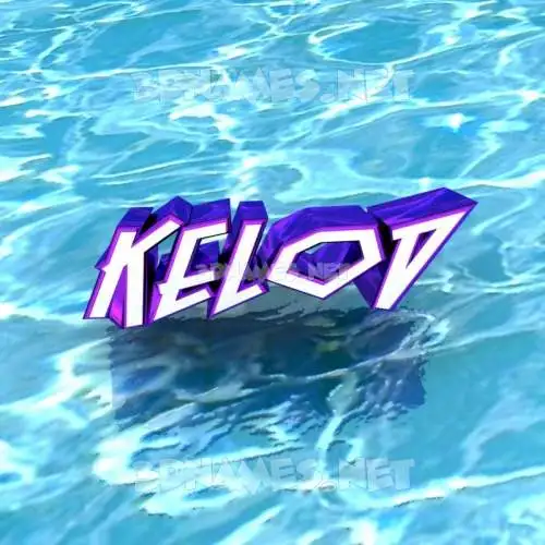 kelod in Water style - 3D name wallpaper kelod in Water style - 3D name wallpaper