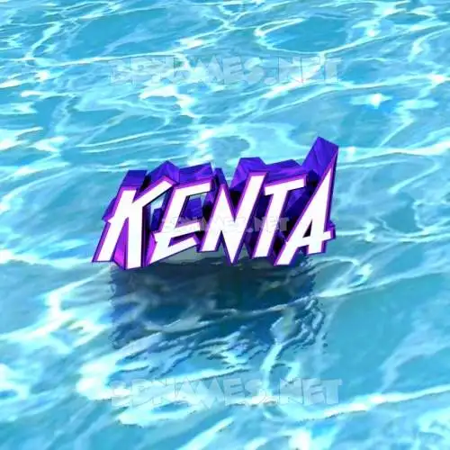 kenta in Water style - 3D name wallpaper kenta in Water style - 3D name wallpaper