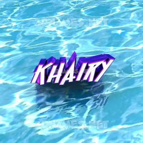 khairy in Water style - 3D name wallpaper khairy in Water style - 3D name wallpaper