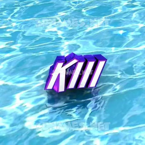 kiii in Water style - 3D name wallpaper kiii in Water style - 3D name wallpaper