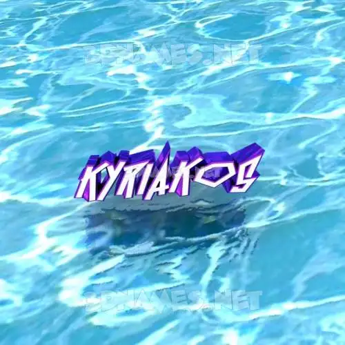 kyriakos in Water style - 3D name wallpaper kyriakos in Water style - 3D name wallpaper