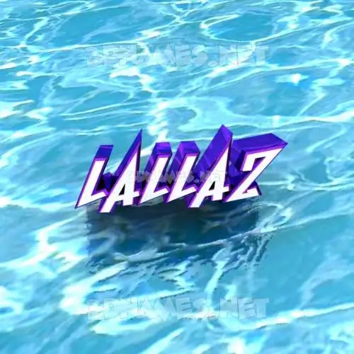 lallaz in Water style - 3D name wallpaper lallaz in Water style - 3D name wallpaper
