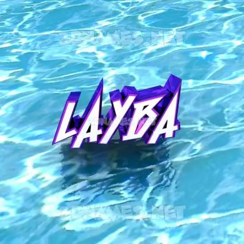 layba in Water style - 3D name wallpaper layba in Water style - 3D name wallpaper
