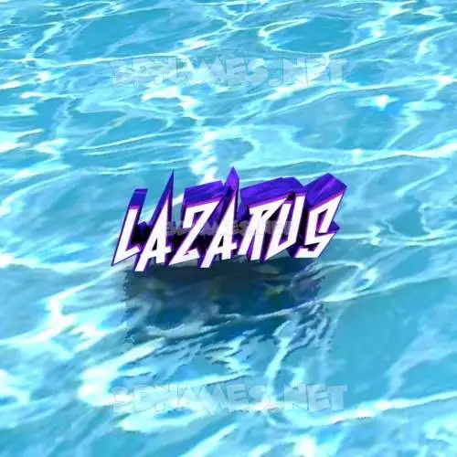 lazarus in Water style - 3D name wallpaper lazarus in Water style - 3D name wallpaper