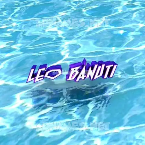 leo banuti in Water style - 3D name wallpaper leo banuti in Water style - 3D name wallpaper