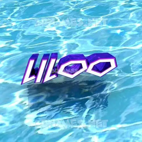 liloo in Water style - 3D name wallpaper liloo in Water style - 3D name wallpaper