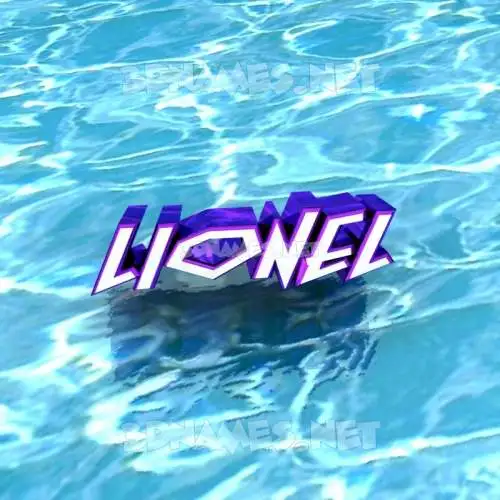 lionel in Water style - 3D name wallpaper lionel in Water style - 3D name wallpaper