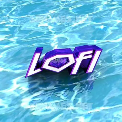 lofi in Water style - 3D name wallpaper lofi in Water style - 3D name wallpaper