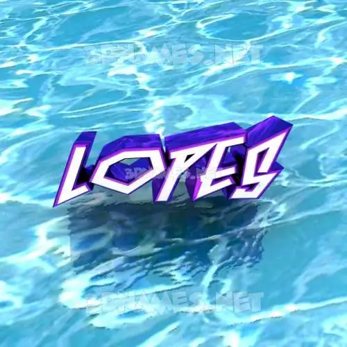 lopes in Water style - 3D name wallpaper lopes in Water style - 3D name wallpaper