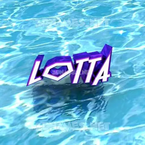 lotta in Water style - 3D name wallpaper lotta in Water style - 3D name wallpaper