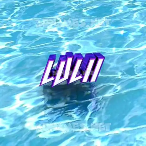 lulii in Water style - 3D name wallpaper lulii in Water style - 3D name wallpaper