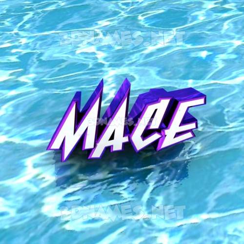 Preview of Water 3D name for "mace"