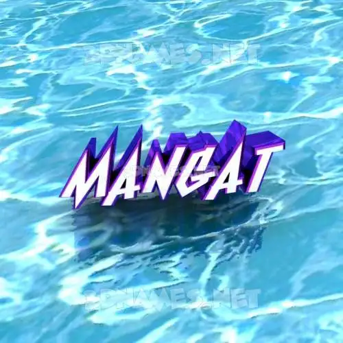 mangat in Water style - 3D name wallpaper mangat in Water style - 3D name wallpaper