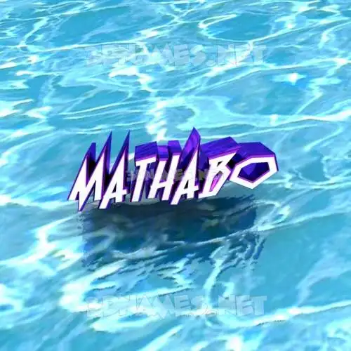 mathabo in Water style - 3D name wallpaper mathabo in Water style - 3D name wallpaper