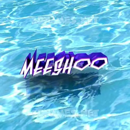 meeshoo in Water style - 3D name wallpaper meeshoo in Water style - 3D name wallpaper