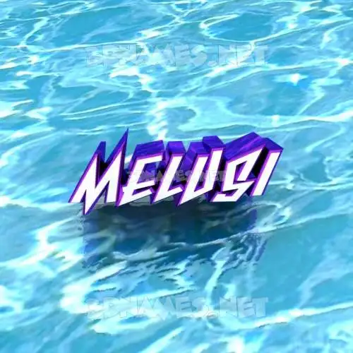 melusi in Water style - 3D name wallpaper melusi in Water style - 3D name wallpaper
