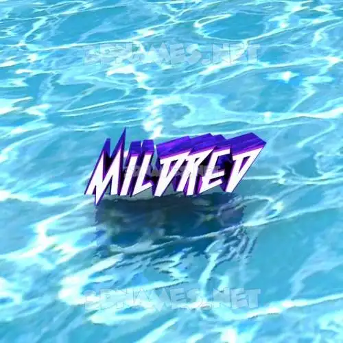 mildred in Water style - 3D name wallpaper mildred in Water style - 3D name wallpaper