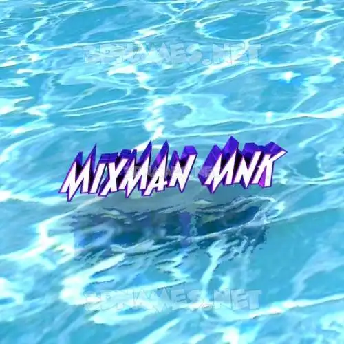mixman mnk in Water style - 3D name wallpaper mixman mnk in Water style - 3D name wallpaper