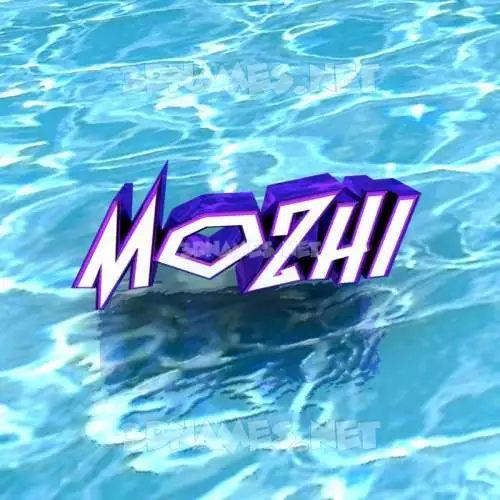 mozhi in Water style - 3D name wallpaper mozhi in Water style - 3D name wallpaper