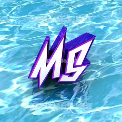 ms in Water style - 3D name wallpaper ms in Water style - 3D name wallpaper