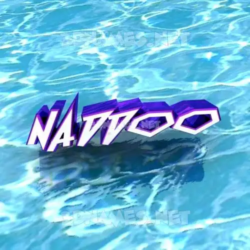 naddoo in Water style - 3D name wallpaper naddoo in Water style - 3D name wallpaper
