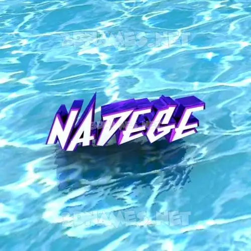 nadege in Water style - 3D name wallpaper nadege in Water style - 3D name wallpaper